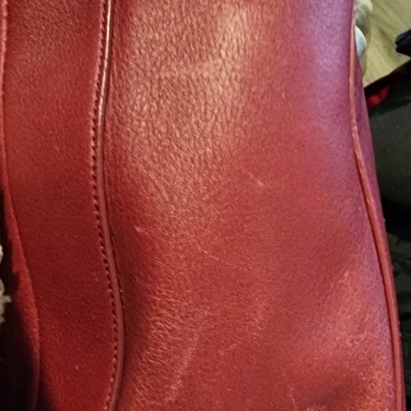 Cole Haan Leather Bag and Talbots Belted Blazer Size 8P - Picture 4 of 11